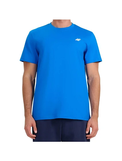 Pánské tričko 4F M3341 modré 4FWMM00TTSHM3341 33S pánské Pánské tričko 4F M3341 modré 4FWMM00TTSHM3341 33S pánské