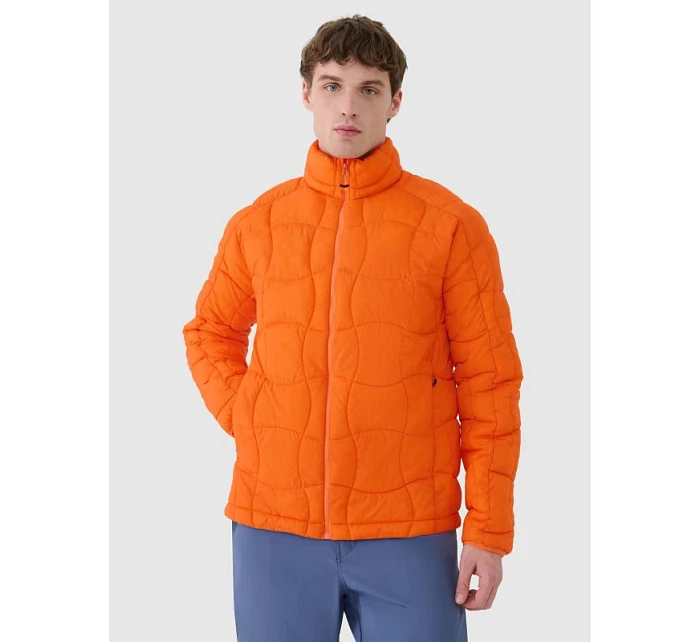 Pánská trekingová péřová bunda 4F 4FWSS25TDJAM527-70S s výplní Primaloft Silver Pánská trekingová péřová bunda 4F 4FWSS25TDJAM527-70S s výplní Primaloft Silver