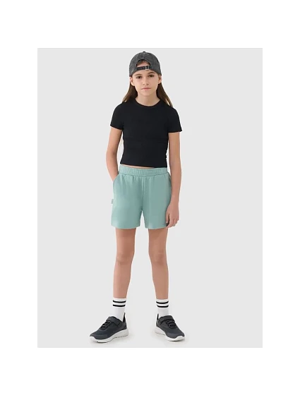 Dívčí teplákové šortky 4F 4FJWSS25TSHOF470-47S Dívčí teplákové šortky 4F 4FJWSS25TSHOF470-47S