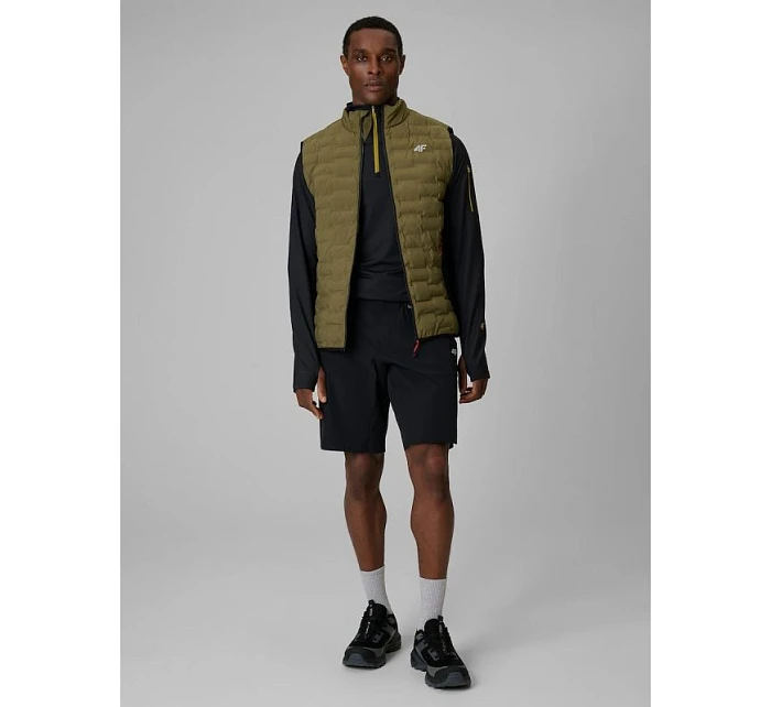 4F PRO pánské trekové tričko bez rukávů s výplní Primaloft Silver 4F 4FWSS26TVJAM343-43S 4F PRO pánské trekové tričko bez rukávů s výplní Primaloft Silver 4F 4FWSS26TVJAM343-43S