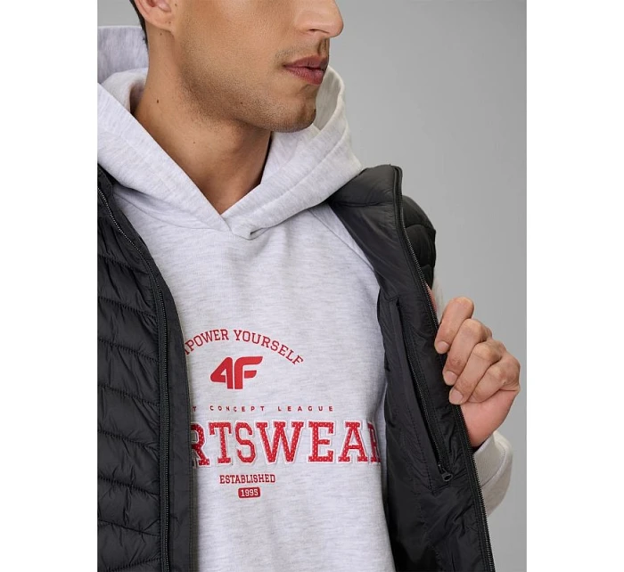 Pánské tričko bez rukávů se syntetickou výplní 4F 4FWSS26TVJAM345-20S Pánské tričko bez rukávů se syntetickou výplní 4F 4FWSS26TVJAM345-20S