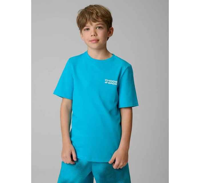 Chlapecké tričko s potiskem 4F 4FJRSS26TTSHM3832-33S Chlapecké tričko s potiskem 4F 4FJRSS26TTSHM3832-33S