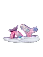 Dětské sandály Skechers JUMPSTERS SANDAL BUTTERFLY BRITES 303109N LVMT