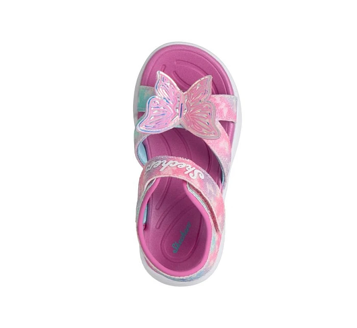 Skechers dětské sandály JUMPSTERS SANDAL BUTTERFLY BRITES 303109N PKMT Skechers dětské sandály JUMPSTERS SANDAL BUTTERFLY BRITES 303109N PKMT