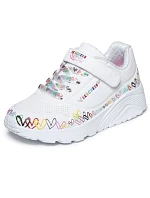 Dětské tenisky Skechers UNO LITE HEART CRAZE 314091L WMLT Dětské tenisky Skechers UNO LITE HEART CRAZE 314091L WMLT
