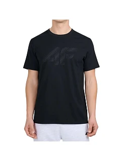 Pánské tričko 4F M3342 deep black 4FWMM00TTSHM3342 20S pánské