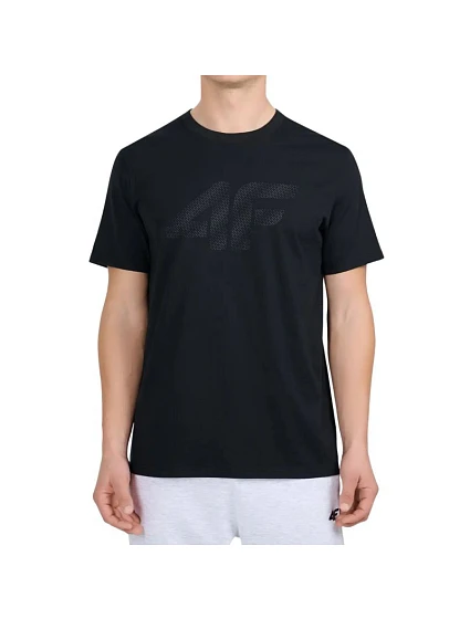 Pánské tričko 4F M3342 deep black 4FWMM00TTSHM3342 20S pánské Pánské tričko 4F M3342 deep black 4FWMM00TTSHM3342 20S pánské