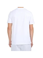 Pánské tričko 4F M3342 white 4FWMM00TTSHM3342 10S pánské