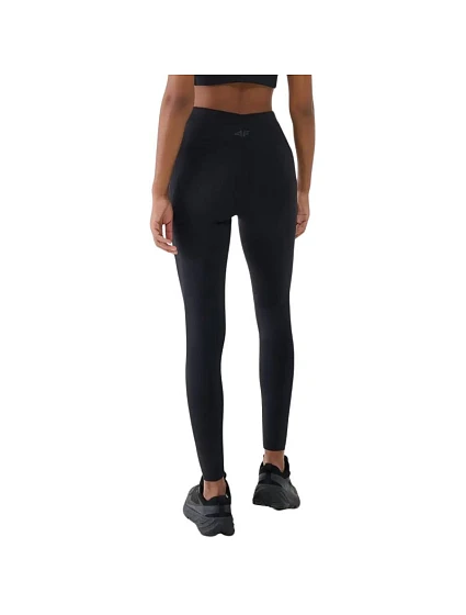 Dámské legíny FNK tmavě černé, dámské model 22377972 - 4F Dámské legíny FNK tmavě černé, dámské model 22377972 - 4F