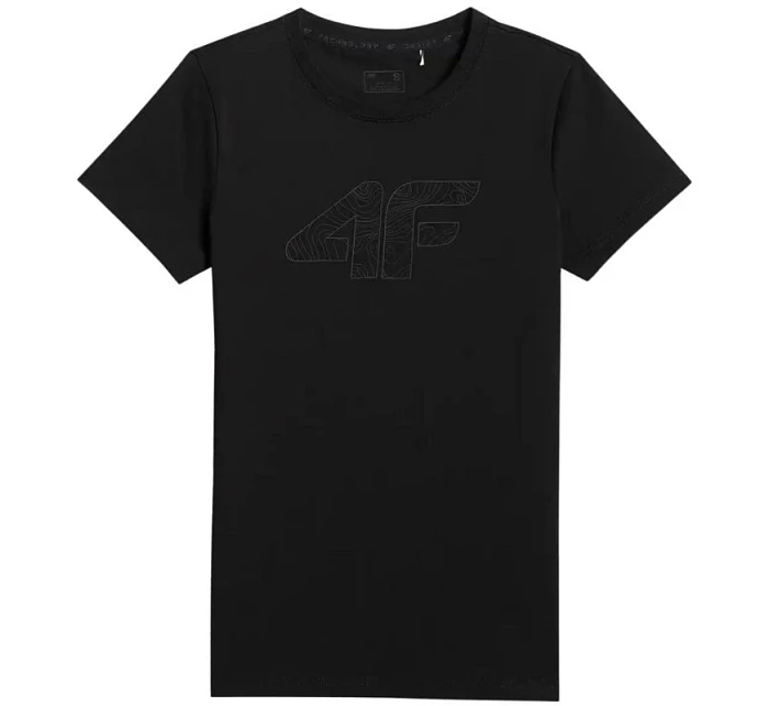 Dámské tričko 4F F3309 tmavě černé 4FWMM00TTSHF3309 20S Dámské tričko 4F F3309 tmavě černé 4FWMM00TTSHF3309 20S