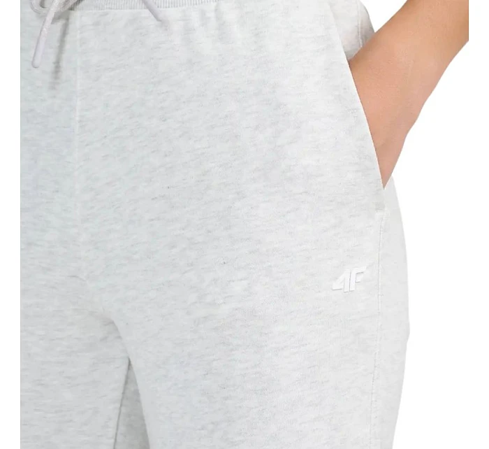 Dámské kalhoty 4F CAS F1659 cool light grey melange 4FWMM00TTROF1659 27M dámské Dámské kalhoty 4F CAS F1659 cool light grey melange 4FWMM00TTROF1659 27M dámské