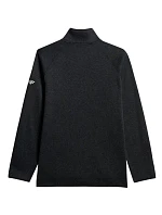 Pánský fleece 4F M443 deep black melange 4FWSS26TFLEM443 20M
