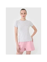 Dámské hladké tričko slim 4F 4FWMM00TTSHF2673-27M