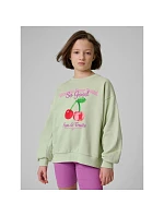 Dívčí volná mikina s kapucí 4F 4FJRSS26TSWSF2903-47S