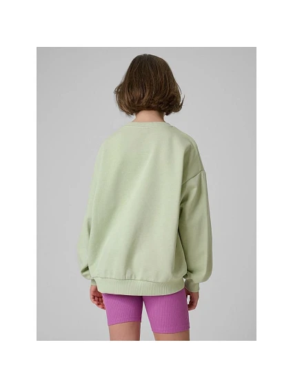 Dívčí volná mikina s kapucí 4F 4FJRSS26TSWSF2903-47S Dívčí volná mikina s kapucí 4F 4FJRSS26TSWSF2903-47S