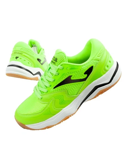 Pánská zelená sálová sportovní obuv Joma V.Dynamic na volejbal Pánská zelená sálová sportovní obuv Joma V.Dynamic na volejbal