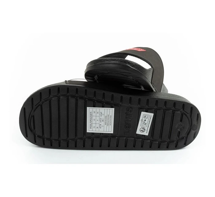 Dámské sportovní žabky Levi's pohodlné módní černé dámské boty Dámské sportovní žabky Levi's pohodlné módní černé dámské boty