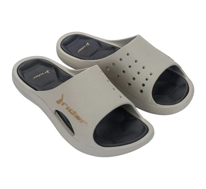 Pánské sportovní žabky Rider Bay XIV Ad pohodlné hnědé pantofle Pánské sportovní žabky Rider Bay XIV Ad pohodlné hnědé pantofle