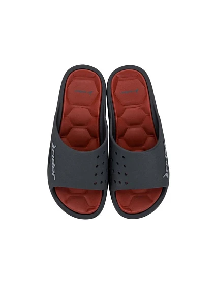 Pánské sportovní žabky Bay  pohodlné šedé pantofle model 22088648 - Rider