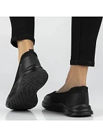 Filippo DP7599 dámské černé textilní boty na platformě