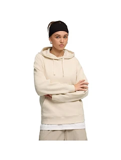 Dámská mikina Puma ESS Elevated Comfort Hoodie cream 691814 87