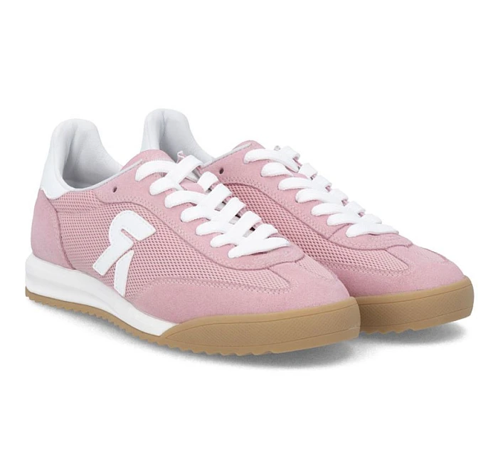 Dámské pohodlné růžové tenisky Rieker W4000-31 Dámské pohodlné růžové tenisky Rieker W4000-31