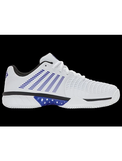 Tenisky K-swiss EXPRESS LIGHT 3 CLAY WHITE/DAZZLING BLUE/BLACK-M (08563-165-M) Tenisky K-swiss EXPRESS LIGHT 3 CLAY WHITE/DAZZLING BLUE/BLACK-M (08563-165-M)