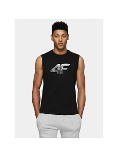 Pánské tričko bez rukávů 4F 4FWSS26TSLEM357-20S