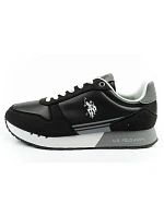 U.S. Polo Assn sportovní boty tenisky pánské módní pohodlné černé