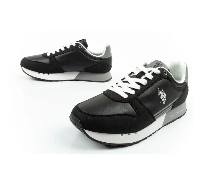 U.S. Polo Assn sportovní boty tenisky pánské módní pohodlné černé U.S. Polo Assn sportovní boty tenisky pánské módní pohodlné černé