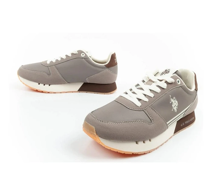 U.S. Polo Assn sportovní boty tenisky pánské módní pohodlné hnědé U.S. Polo Assn sportovní boty tenisky pánské módní pohodlné hnědé