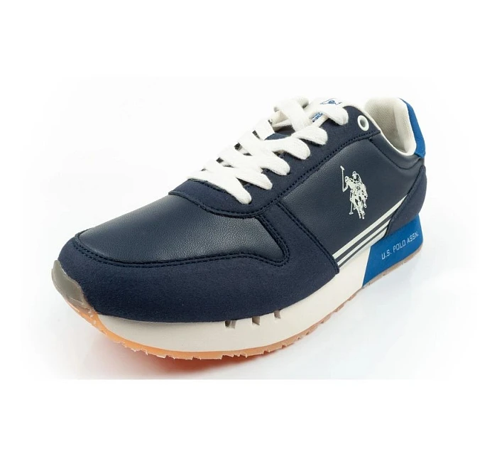 U.S. Polo Assn sportovní boty tenisky pánské módní pohodlné modré U.S. Polo Assn sportovní boty tenisky pánské módní pohodlné modré