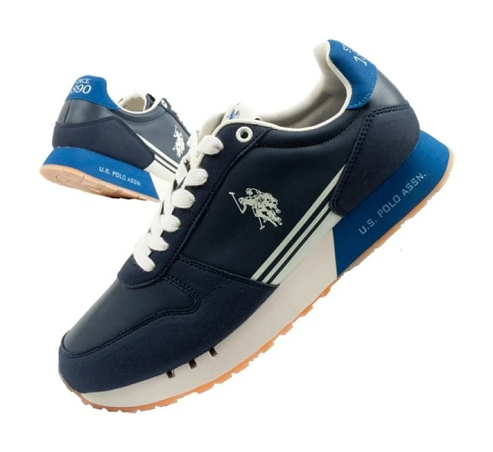 U.S. Polo Assn sportovní boty tenisky pánské módní pohodlné modré U.S. Polo Assn sportovní boty tenisky pánské módní pohodlné modré
