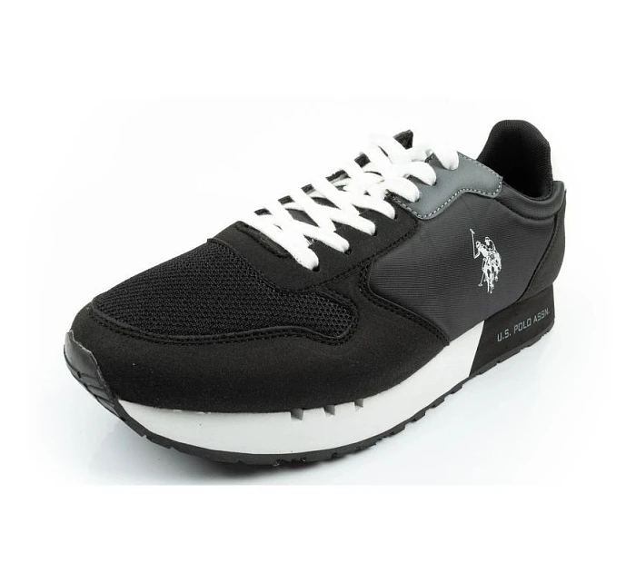 U.S. Polo Assn sportovní boty tenisky pánské módní pohodlné černé U.S. Polo Assn sportovní boty tenisky pánské módní pohodlné černé