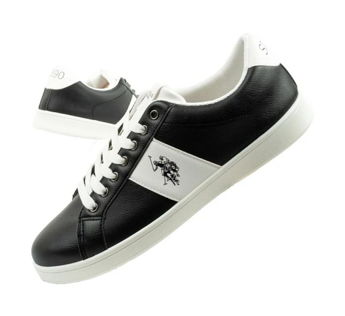 U.S. Polo Assn. boty trenéři pánské módní černé pohodlné U.S. Polo Assn. boty trenéři pánské módní černé pohodlné