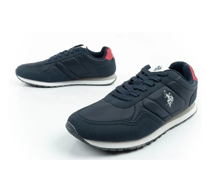 U.S. Polo Assn sportovní boty tenisky pánské módní pohodlné tmavě modré U.S. Polo Assn sportovní boty tenisky pánské módní pohodlné tmavě modré