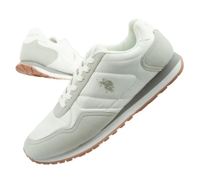 U.S. Polo Assn sportovní boty tenisky pánské módní pohodlné bílé U.S. Polo Assn sportovní boty tenisky pánské módní pohodlné bílé