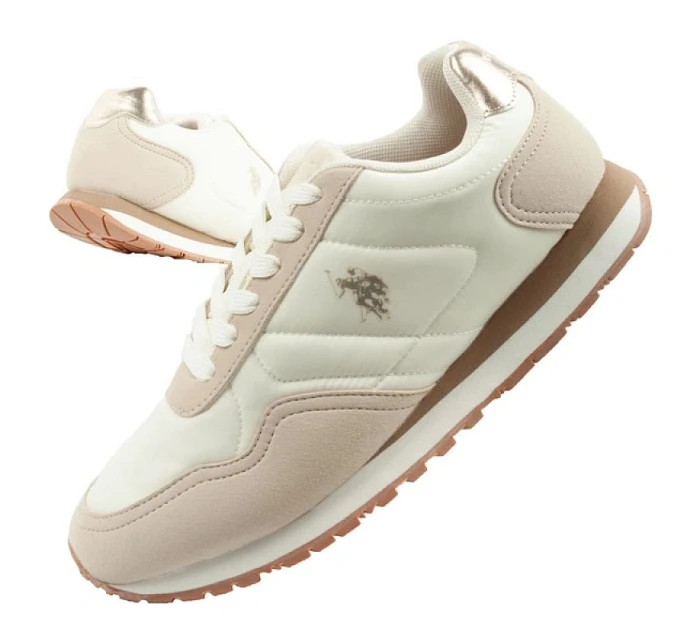 Polo dámské sportovní boty tenisky módní pohodlné ecru dámské model 22115788 Polo dámské sportovní boty tenisky módní pohodlné ecru dámské model 22115788