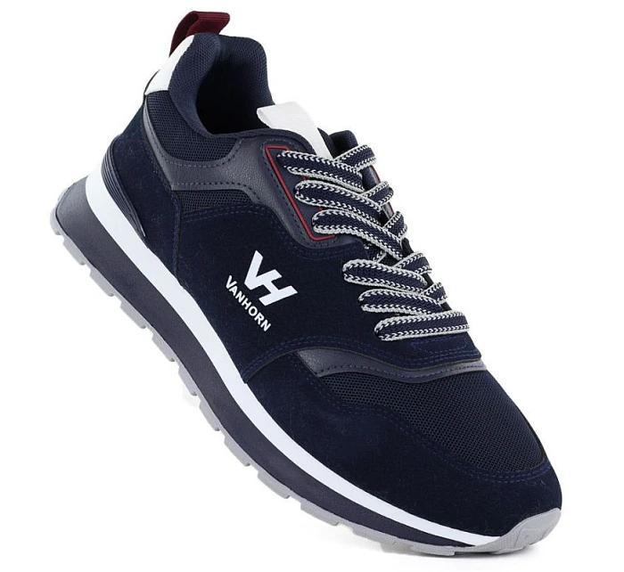 Pánské tenisky sportovní polobotky tmavě modré Vanhorn WN32306 Pánské tenisky sportovní polobotky tmavě modré Vanhorn WN32306