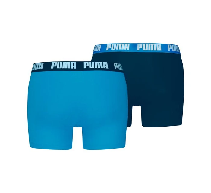 Pánské boxerky Puma Everyday Basic 2p modrá, tmavě modrá 938320 12 Pánské boxerky Puma Everyday Basic 2p modrá, tmavě modrá 938320 12