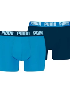 Pánské boxerky Puma Everyday Basic 2p modrá, tmavě modrá 938320 12