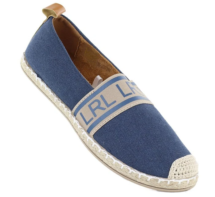 Dámské polobotky espadrille modré Potocki PY16373 Dámské polobotky espadrille modré Potocki PY16373