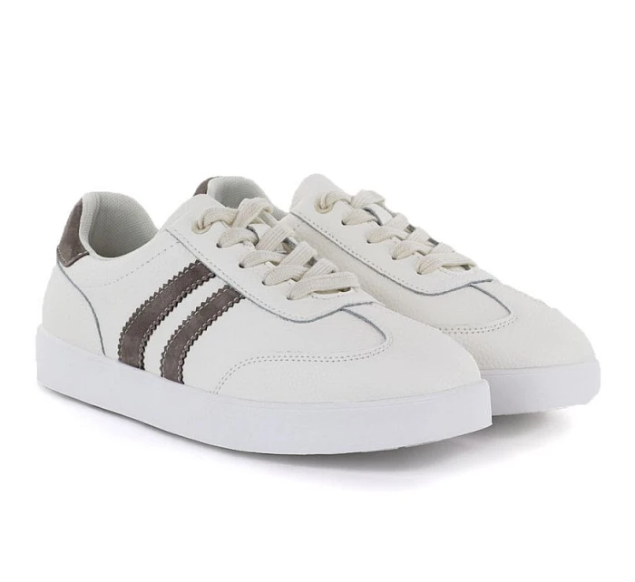 Dámské krémové kožené polobotky Vinceza 41505 Dámské krémové kožené polobotky Vinceza 41505