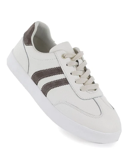 Dámské krémové kožené polobotky Vinceza 41505 Dámské krémové kožené polobotky Vinceza 41505