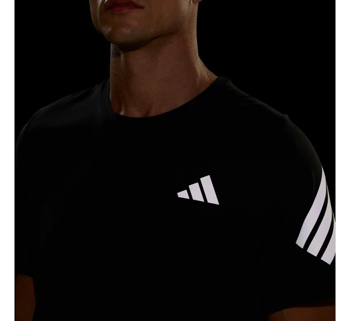 Pánské tričko adidas ADI365 Running Climacool Iconic T-shirt black JZ7694 pánské Pánské tričko adidas ADI365 Running Climacool Iconic T-shirt black JZ7694 pánské