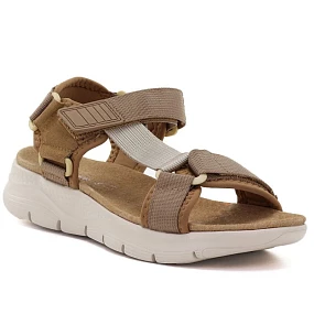 Dámské sportovní sandály na platformě camel model 22117045 - Artiker Dámské sportovní sandály na platformě camel model 22117045 - Artiker
