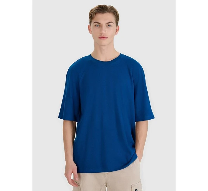 Pánské modalové tričko oversize 4F 4FRSS25TTSHM2731-46S Pánské modalové tričko oversize 4F 4FRSS25TTSHM2731-46S