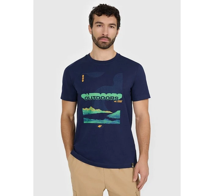 Pánské tričko s potiskem model 22117270 pánské - 4F Pánské tričko s potiskem model 22117270 pánské - 4F