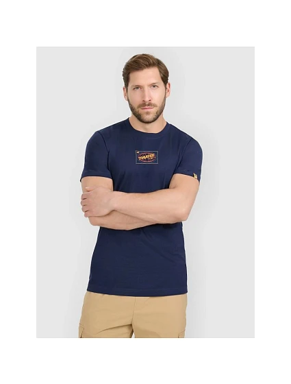 Pánské tričko s potiskem 4F 4FRAW25TTSHM3377-31S pánské Pánské tričko s potiskem 4F 4FRAW25TTSHM3377-31S pánské