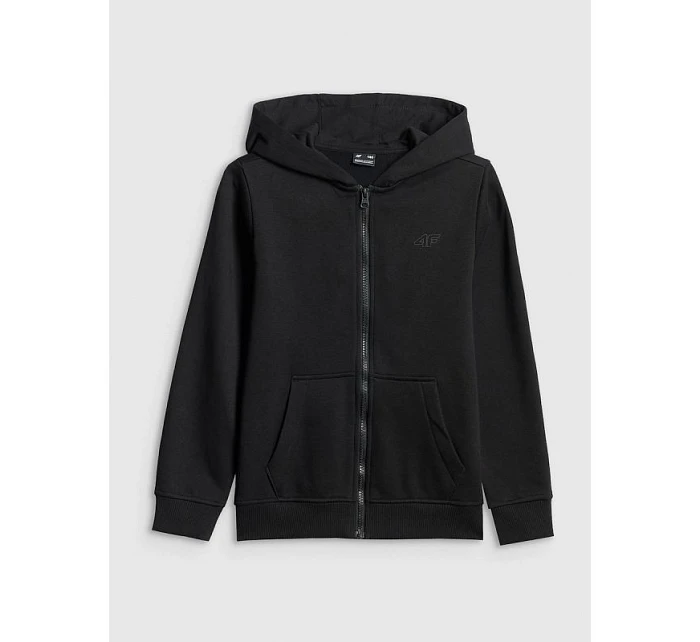 Chlapecká mikina s kapucí model 22117382 - 4F Chlapecká mikina s kapucí model 22117382 - 4F